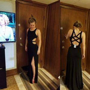 Black prom dress